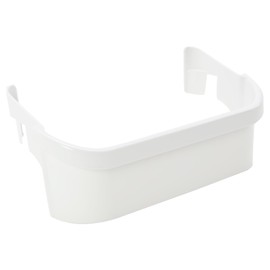 HECASA 240351601 Refrigerator Door Shelf Compatible with Frigidaire Freezer 1037664 AH899475 EA899475 PS899475 Replacement Only White ABS Plastic