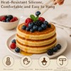 3-Pack Mini Silicone Tongs for Cooking and Serving