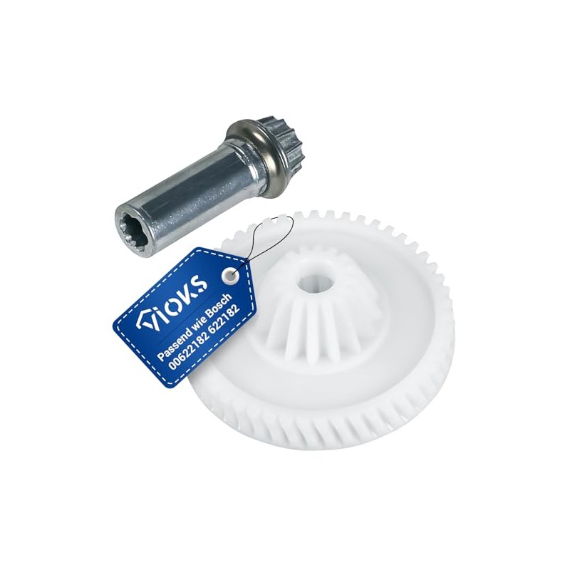 VIOKS Gear White Replacement for Bosch 00622182 - Spur Gear