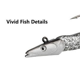 Pre-Rigged Jig Head Soft Fishing Lures, Paddle Tail Swimbaits for Bass Fishing, Shad or Tadpole Lure with Spinner, Premium Fishing Bait for Saltwater Freshwater, Trout Crappie Fishing