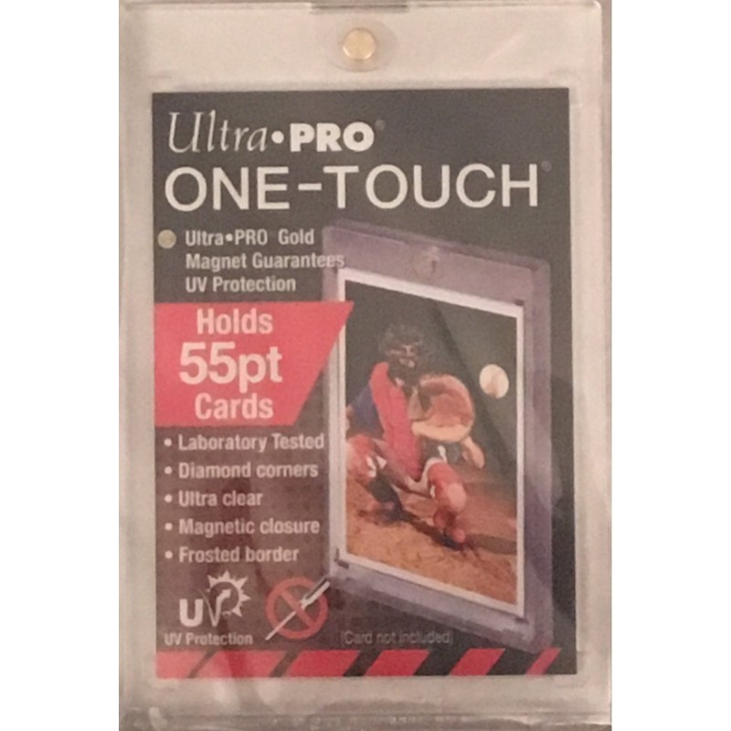 1 (One) 55pt Ultra Pro One-Touch Magnet Card Holder for