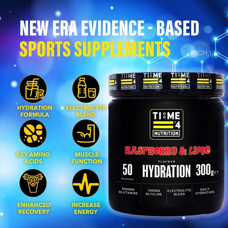 Hydration Formula Electrolytes Powder + Amino Acids Glutamine & Glycine