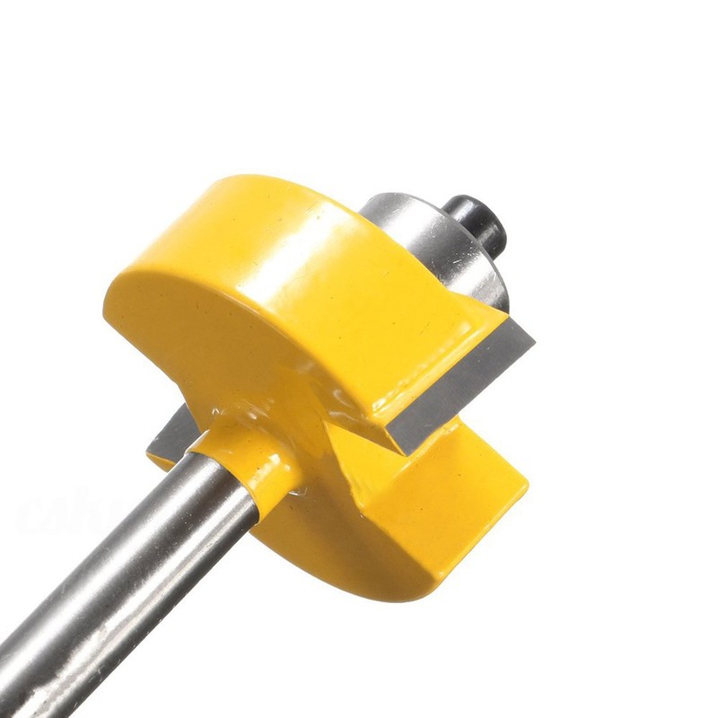 Yakamoz 1/4 Inch Shank Rabbet Router Bit with 6 Bearings