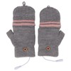 Heated Mitten Gloves Double Sided Heating Promote Blood Circulation USB