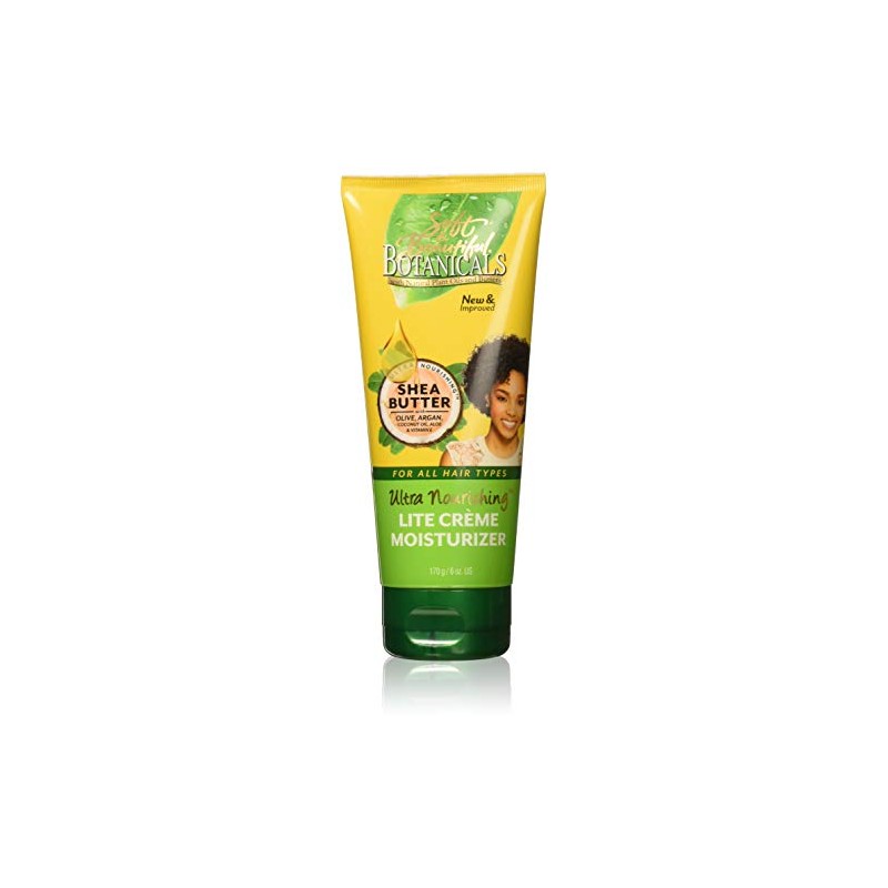 Soft and Beautiful Botanicals Ultra Nourishing Lite Creme Moisturizer, 6
