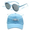 Cinnamorroll Children's Baseball Cap, 2 Pieces Baseball Cap and Sunglasses