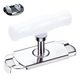jar opener adjustable for weak hands, effortless arthritis jar opener for seniors, stainless steel adjustable lid opener kitchen accessories opener, bottle opener for arthritic hands (white)