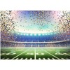 Dudaacvt 10x8FT Super Bowl Backdrop Super Bowl Sunday Party Backdrop