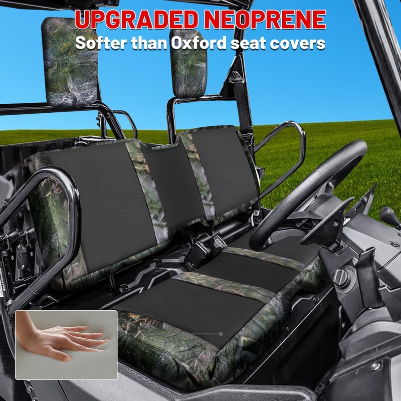 StarknightMT UTV Pioneer Seat Cover Bench Cover Compatible with Pioneer