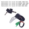 LABLT Motorcycle Ignition Switch Lock w/Keys Replacement for Suzuki DRZ400