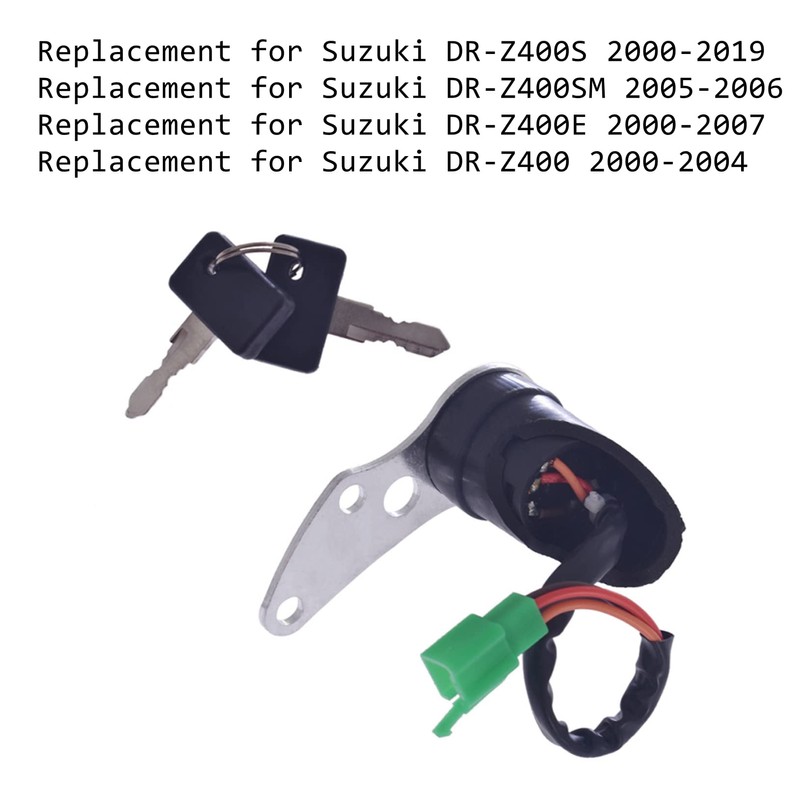 LABLT Motorcycle Ignition Switch Lock w/Keys Replacement for Suzuki DRZ400