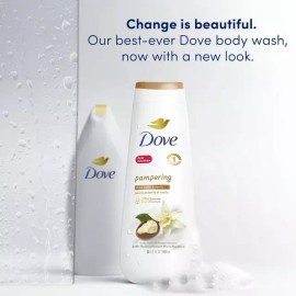 Dove Pampering  Body Wash - Shea Butter & Vanilla 591 Ml