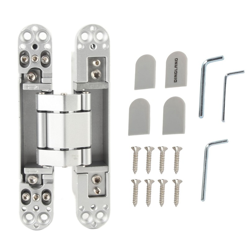 Door Hinges Adjustable 180 Degrees Opening Angle 3D Folding Door