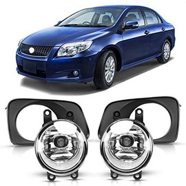 DLAA Fog Lights Compatible with Toyota Corolla Axio 2006 2007 2008 2009 2010 2011 2012