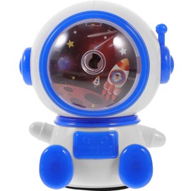 COHEALI Manual Pencil Sharpener Astronaut Shape Makeup Pen Sharpener Eyeliner Pencil Sharpener Stationery Supplies for School Office Home Blue