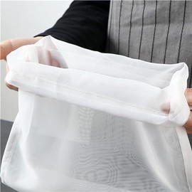 Transparent Nut Milk Bag Reusable Cheesecloth Bags For Straining Almond Soy Milk Strainer For Cold Brew Coffee Tea Juice Fine Nylon Mesh Cheese Cloth, Colanders and Food Strainers, Food Strainers