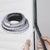 Premium Mohair Window Screen Seal Strip - Sash & Door Gap Draft Blocker Window Screen Mohair 9mm x 5M 3ea