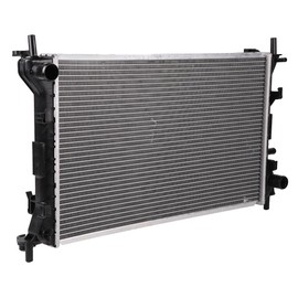 AZHZ 2296 Radiator and 3391 Condenser Aluminum Core Cooling Radiator for Ford Focus 2005-2007