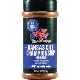 OLD WORLD SPICES & SEASONINGS 3 Little Pigs Kansas City Championship BBQ Rub 12.5 Ounce