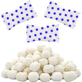 Fruidles Royal Blue Big Dots Buttermints, Mint Candies, After Dinner Mints, Butter Mint Candy, Fat-Free, Kosher Certified, Individually Wrapped (55 Pieces)