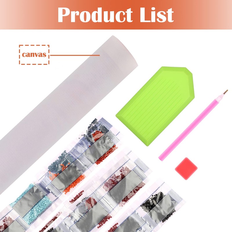 MXJSUA 5D Elephant Diamond Painting Kits for Adults, 5D Elephant