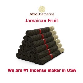 AfroCosmetics Wholesale Bulk Jamaican Fruit Scented Incense Sticks 11" - 75 sticks