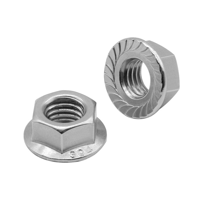 Beduan M8 x 1.25 - Tuercas de bloqueo hexagonales de