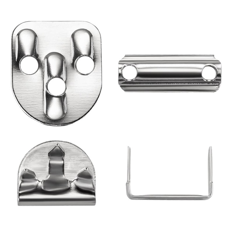 Metal Hooks and Eyes Closure No Sew Silver Hooks Heavy