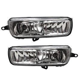 Fog Lights Compatible with 2020-2023 2024 Ford Transit Bumper Driving Fog Lamps Covers W/Wiring Left & Right Side Clear Lens