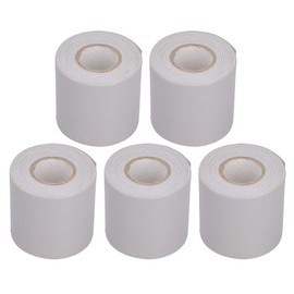 Pack of 5 PVC Pipe Tape for Air Conditioning, Oil-Resistant Insulation Tape for Protection of Pipes, Portable Winding Tapes, 6 cm Width (Grey)