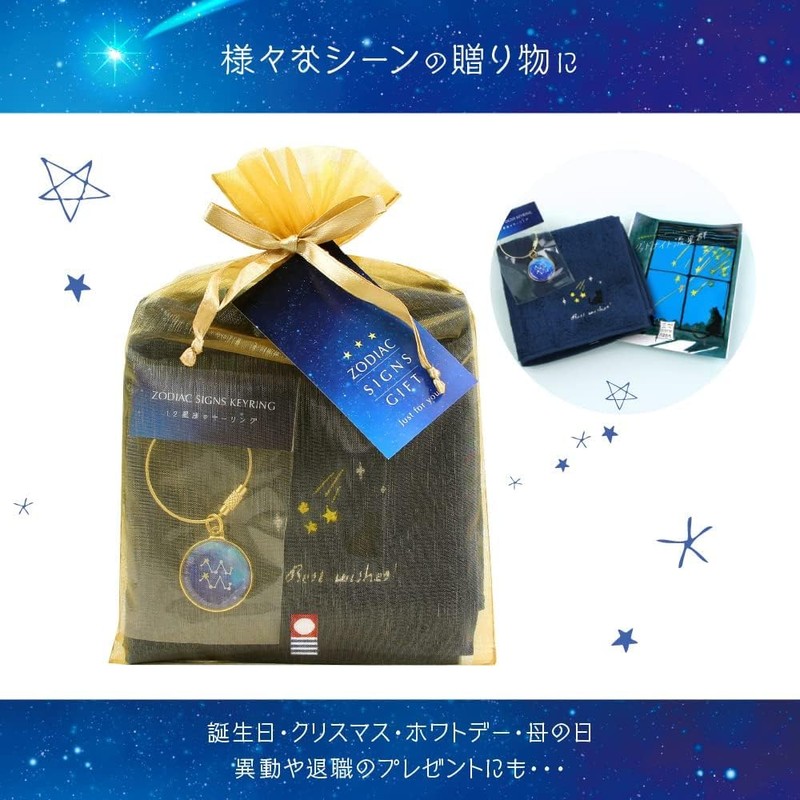 Cat & 12 Constellation Gift Set, Set of 3 (Imabari