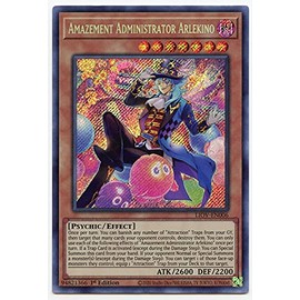 Amazement Administrator Arlekino - LIOV-EN006 - Secret Rare - 1st Edition
