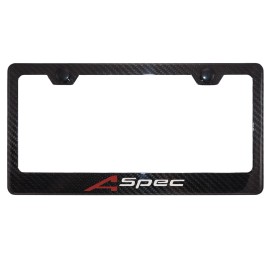 MVP Carbon Fiber License Plate Frame for Acura A Spec, ASpec