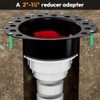 Freestanding Tub Drain, PVC Free Standing Tub Drain Kit for