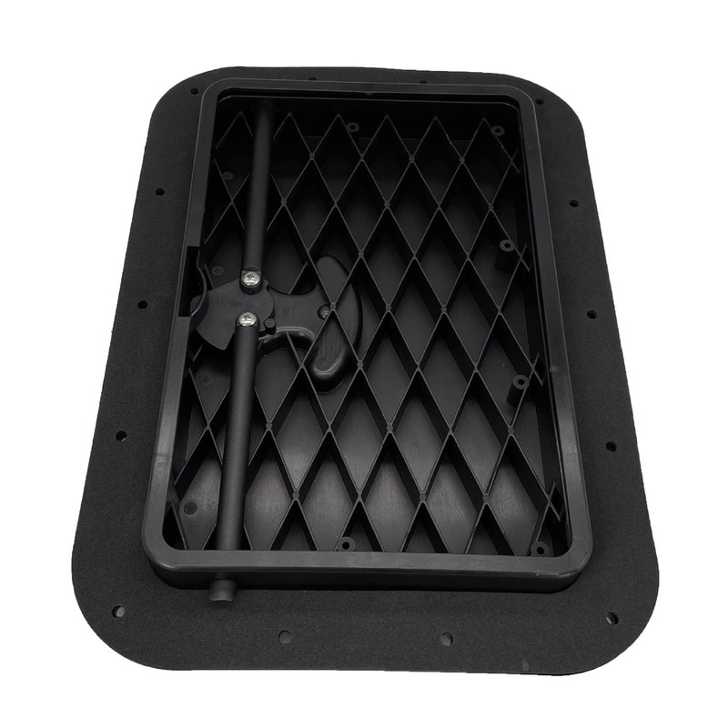 DHYAWUER Marine Deck Plate Square Hatch Pull Out Handle Hatch