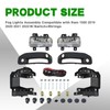 Yunnergo Fog Light Compatible with 2019 2020 2021 2022 RAM
