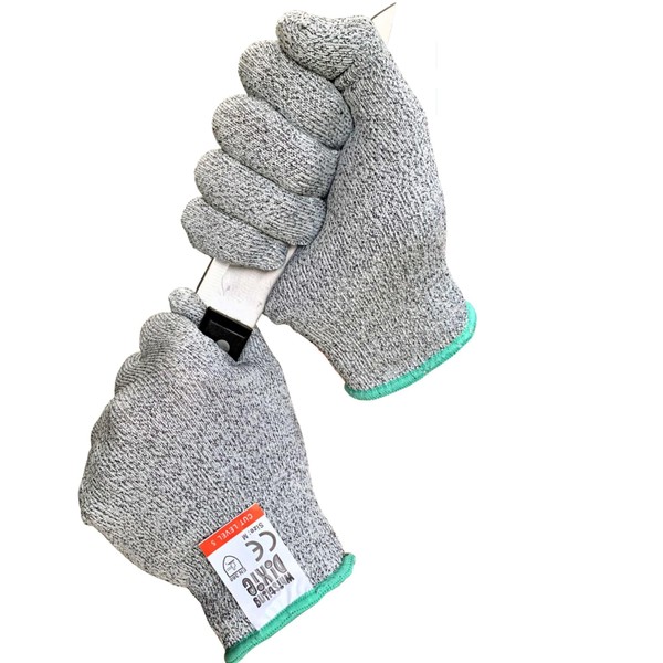 1 Pair of Whistling Dixie Cut Resistant Kitchen Gloves -