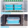 Extra Large Collapsible Food Storage Containers with Lid & Air