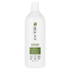 Biolage Biolage Strength Recovery Shampoo - Gently Cleanses, Reduces Breakage for Damaged & Sensitized Hair, Vegan, Cruelty-Free