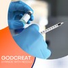 GODCREAT U-100 1cc with 30G 1/2 Inch Syringes, Individually Packed,