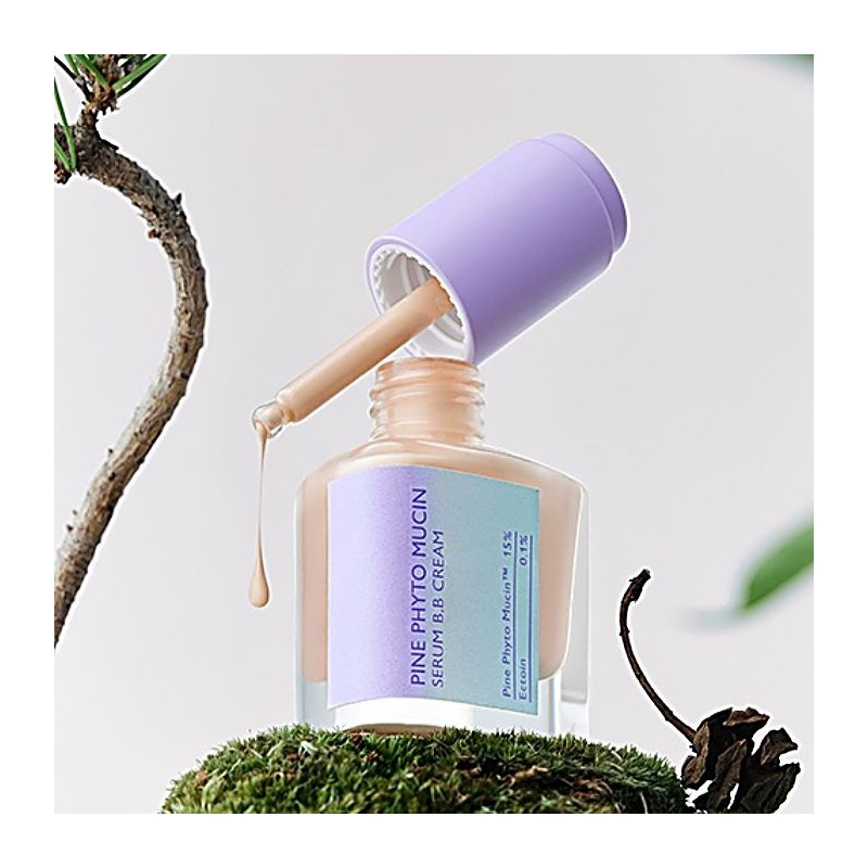 Missha Layering Fit Fine Phytomucin Serum BB Cream (Bran) /
