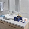 XLHOMO Bathroom Accessories Set - Gorgeous Bathroom Set, 10PC Navy