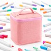 Marker Pen Case for Art Supplies – Large Capacity Zipper