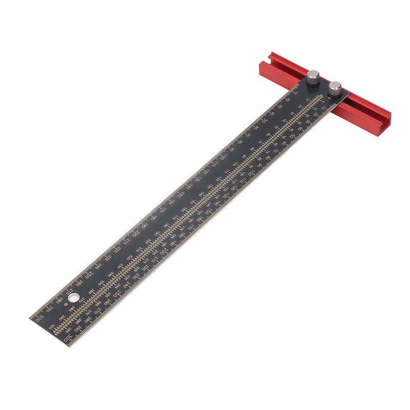 300mm T Square Ruler Woodworking Scriber High Accuracy Marking Measuring