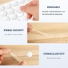 Clear Sticky Tack Adhesive Poster Dots, 15mm Removable Round Putty