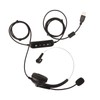 USB Business Headset Noise Reduction Single Sided Ear Headphone Supports
