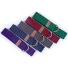 Yogan Yoga Belt | Organic Cotton | Solid SS-D Rings