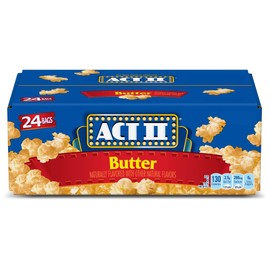 Act II Butter Microwave Popcorn, 2.75 oz. Bags (Pack of 24)