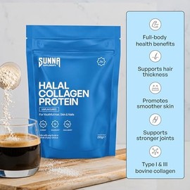 Sunna Supplements - Polvo de Prote na de Col geno Bovino