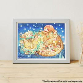 Pintoo Jigsaw Puzzles 1200 Piece for Adults - Cotton Lion - Christmas Night & Cats Beautiful Plastic Puzzle for Home Decor Zero Dust Easy Storage [H2250]